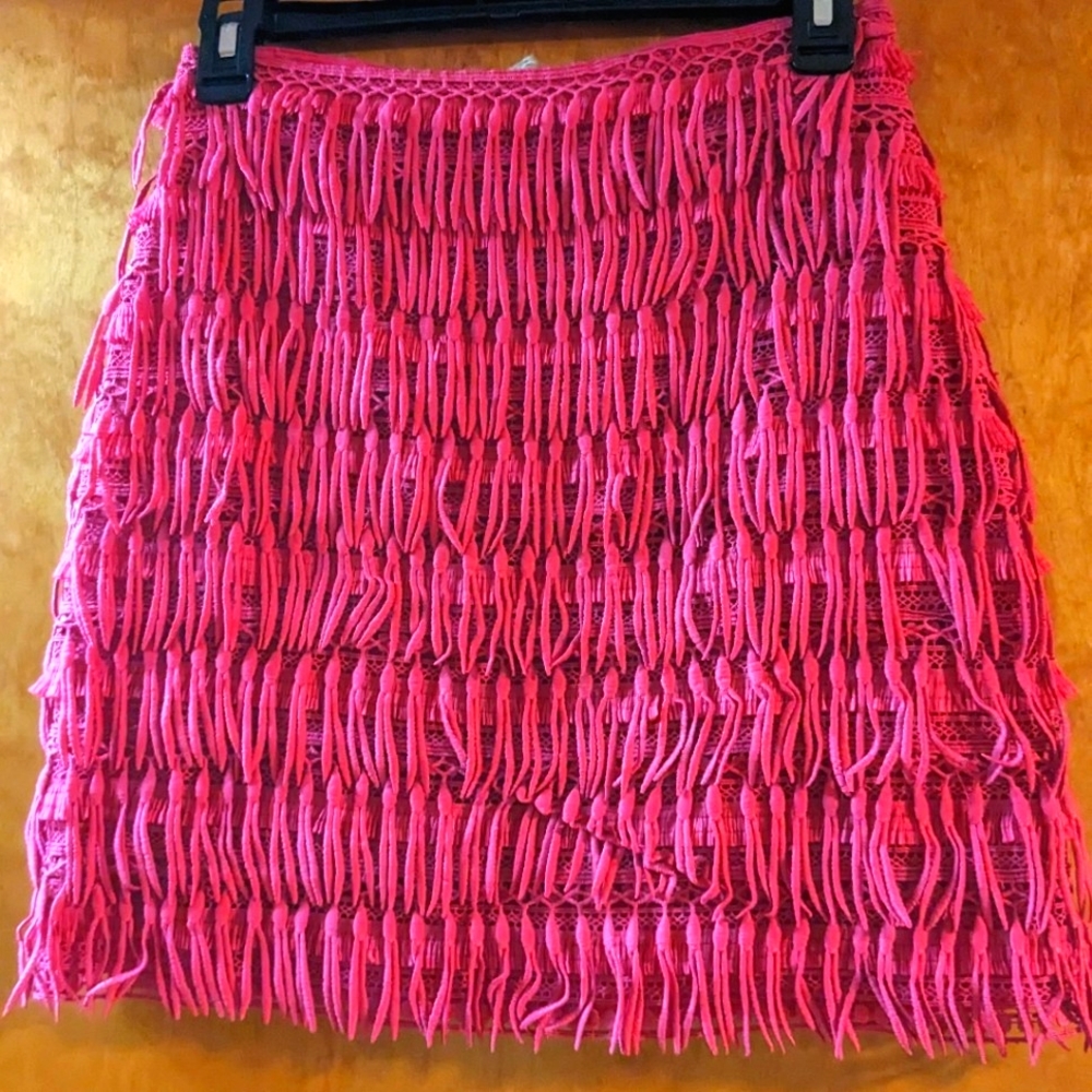 Anthropologie Women's Pink Skirt XS - Picture 3 of 8